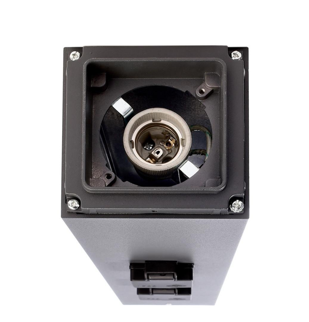 IMPR 733064 Deko-Light stojací svítidlo Facado Socket 220-240V AC/50-60Hz E27 1x max. 20,00 W 650 mm tmavěšedá (obrázek 5)