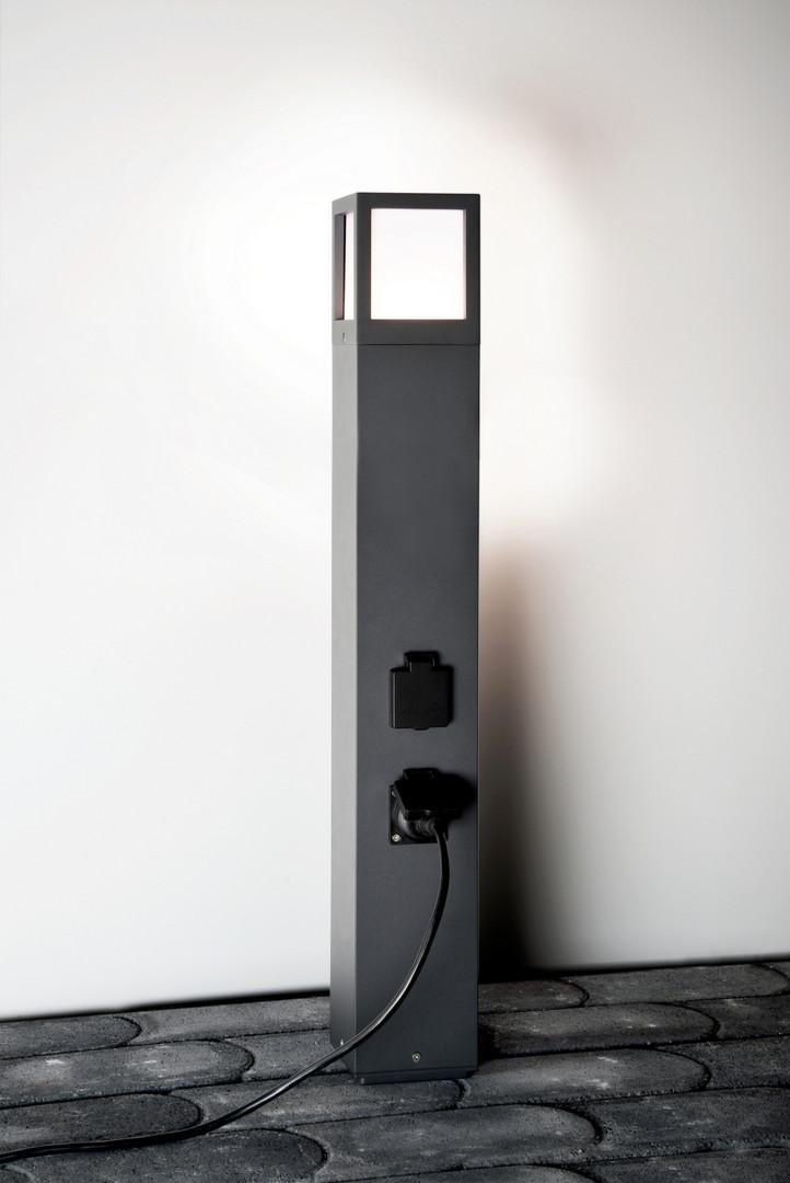 Obrázek produktu Deko-Light stojací svítidlo Facado Socket 220-240V AC/50-60Hz E27 1x max. 20,00 W 1000 mm tmavěšedá - LIGHT IMPRESSIONS 7 Obrázek produktu Deko-Light stojací svítidlo Facado Socket 220-240V AC/50-60Hz E27 1x max. 20,00 W 1000 mm tmavěšedá - LIGHT IMPRESSIONS 7