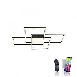 Obrázek pro produkt Paul Neuhaus Q-Asmin LED stropní svítidlo Smart Home 80x80 černá ZigBee 2700-5000K - PAUL NEUHAUS