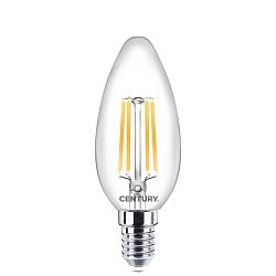 Obrázek pro produkt FILAMENT LED INCANTO CANDELA CHIARA 6W E14 2700K DIM - CENTURY