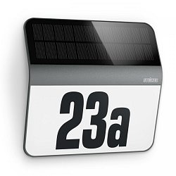 Obrázek pro produkt Venkovní solární svítidlo s číslem domu XSOLAR LH-N antracit 110054273 - STEINEL

