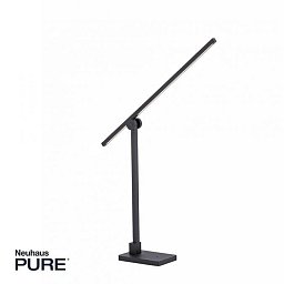 Obrázek pro produkt PURE GRAFO LED stolní lampa, černá, nastavitelná, stmívatelná 3000K - PAUL NEUHAUS