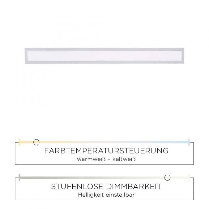 PN 16537-16-O FLAT LED panel svítidlo, bílé, hranaté, CCT nastavení teploty barvy, stmívatelné 2700-5000K - PAUL NEUHAUS (obrázek 4)