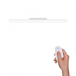 Obrázek pro produkt FLAT LED panel svítidlo, bílé, hranaté, CCT nastavení teploty barvy, stmívatelné 2700-5000K - PAUL NEUHAUS