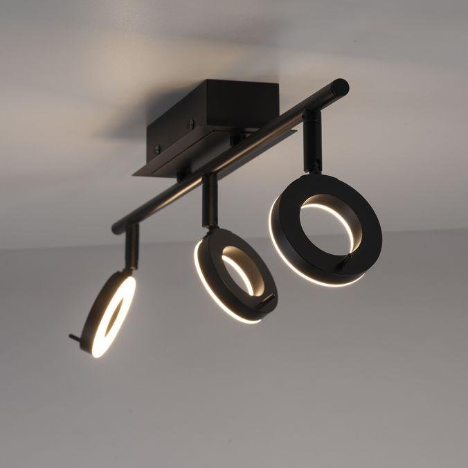 PN 6785-13 SILEDA LED stropní svítidlo 3 ramenné antracit, otočné, IP44 teplá bílá 3000K - PAUL NEUHAUS (obrázek 7)