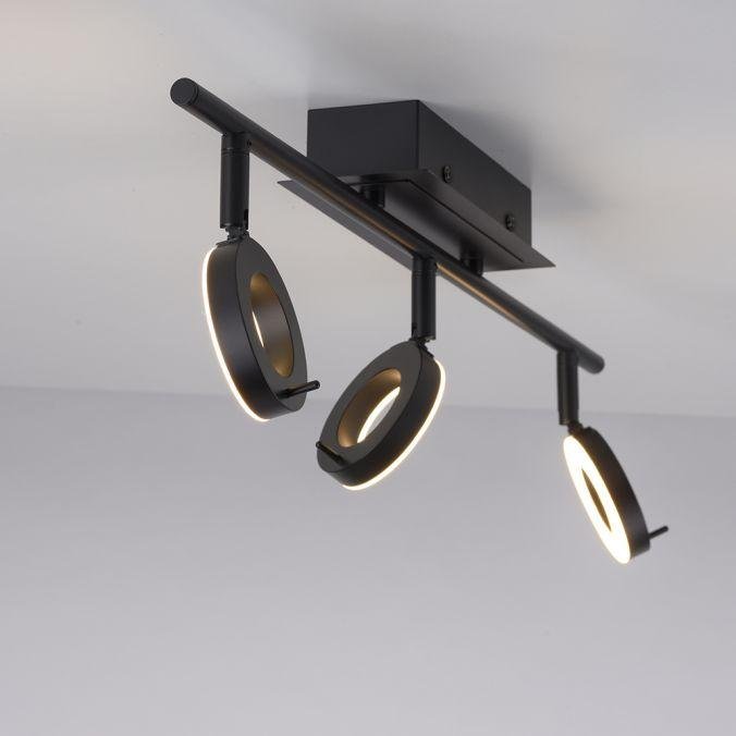 PN 6785-13 SILEDA LED stropní svítidlo 3 ramenné antracit, otočné, IP44 teplá bílá 3000K - PAUL NEUHAUS (obrázek 8)