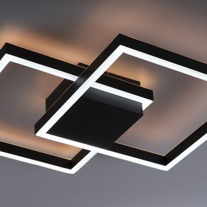 PN 6144-18 Q-MARKO LED stropní svítidlo Smart Home, černá, hranaté ZigBee RGB+2700-5000K - PAUL NEUHAUS (obrázek 4)