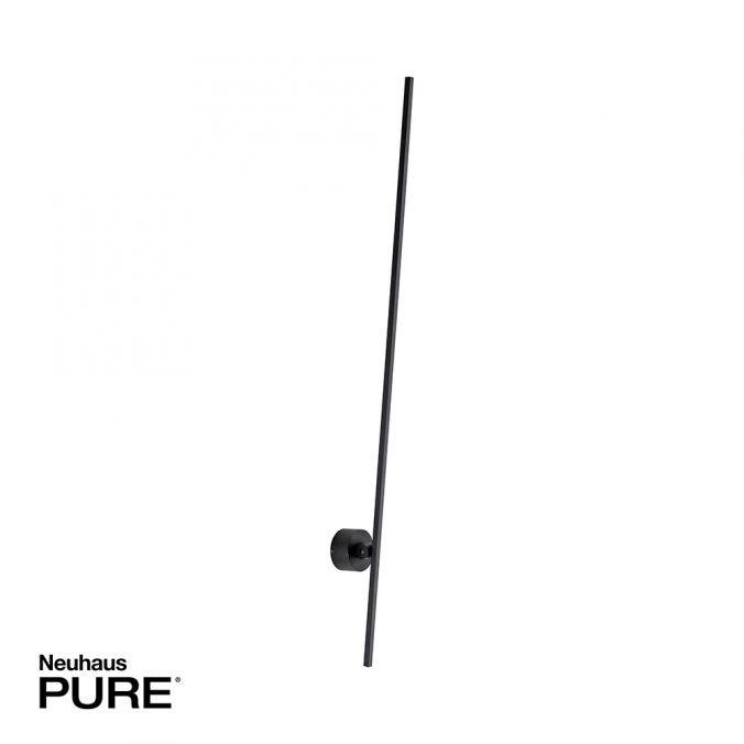 PN 9407-18 PURE GRAFO LED nástěnné svítidlo, černá, úzké, nastavitelné, 110cm 3000K - PAUL NEUHAUS