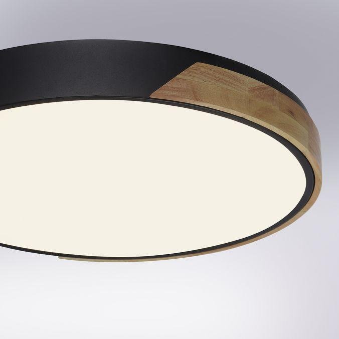 PN 6071-18 Q BILA LED stropní svítidlo Smart Home, pravé dřevo, stmívatelné ZigBee 2700-5000K - PAUL NEUHAUS (obrázek 3)