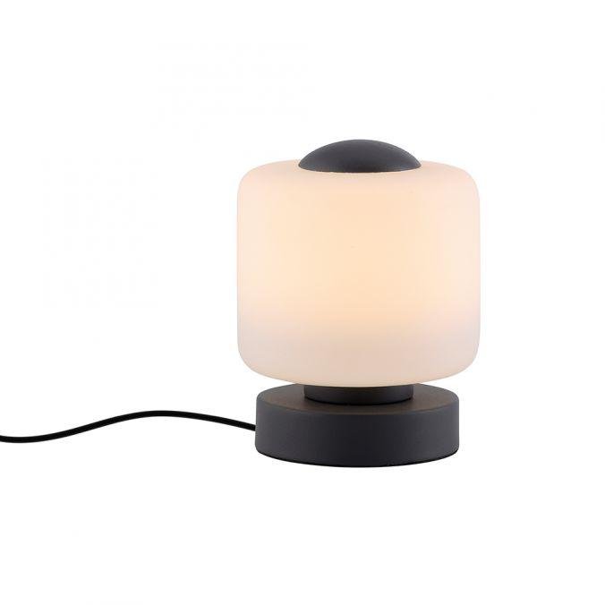 PN 4037-13 BOTA LED stolní lampa antracit, kruhová, dotykový stmívač, nadčasový design 3000K - PAUL NEUHAUS