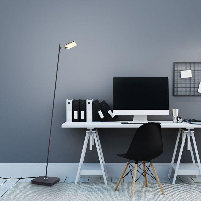 PN 356-18 PURE MIRA LED stojací svítidlo stmívatelné nožní vypínač 2700-5000K černá perleť - PAUL NEUHAUS (obrázek 2)