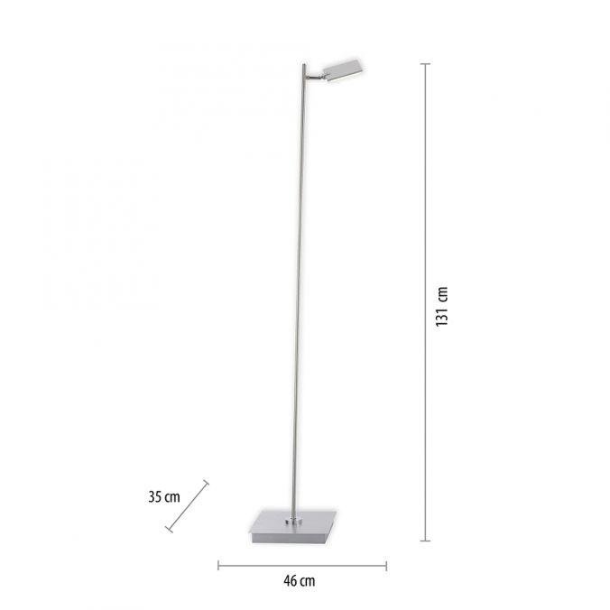 PN 356-95 PURE MIRA LED stolní lampa stmívatelná  2700-5000K hliník - PAUL NEUHAUS (obrázek 6)