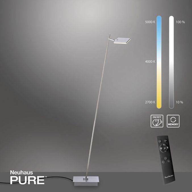 PN 356-95 PURE MIRA LED stolní lampa stmívatelná  2700-5000K hliník - PAUL NEUHAUS (obrázek 11)