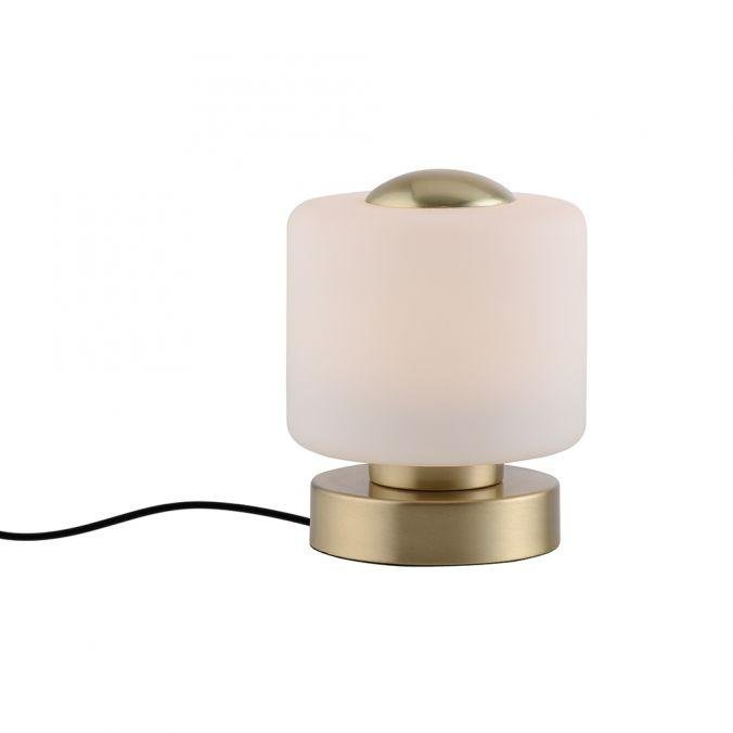 PN 4037-60 BOTA LED stolní lampa, mosaz, kruhová, dotykový stmívač, nadčasový design 3000K - PAUL NEUHAUS