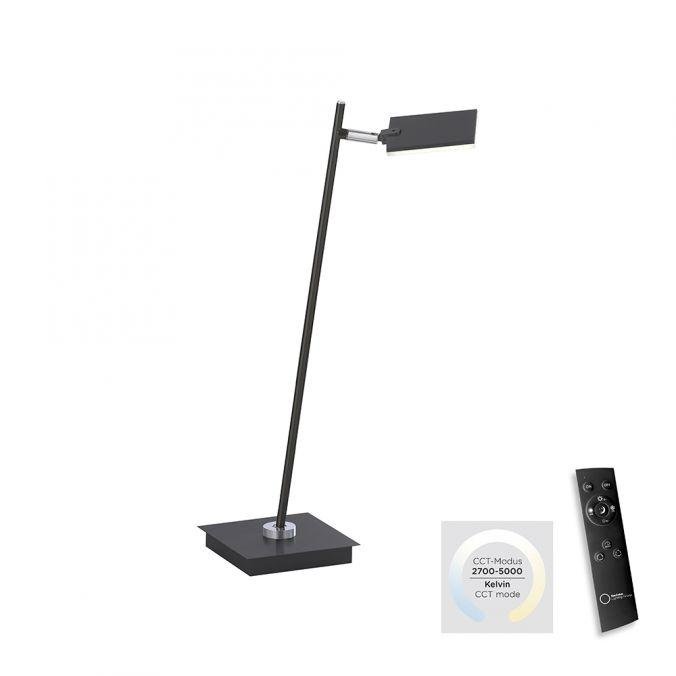 PN 4356-18 PURE MIRA LED stolní lampa černá, stmívatelná, na psací stůl 2700-5000K - PAUL NEUHAUS