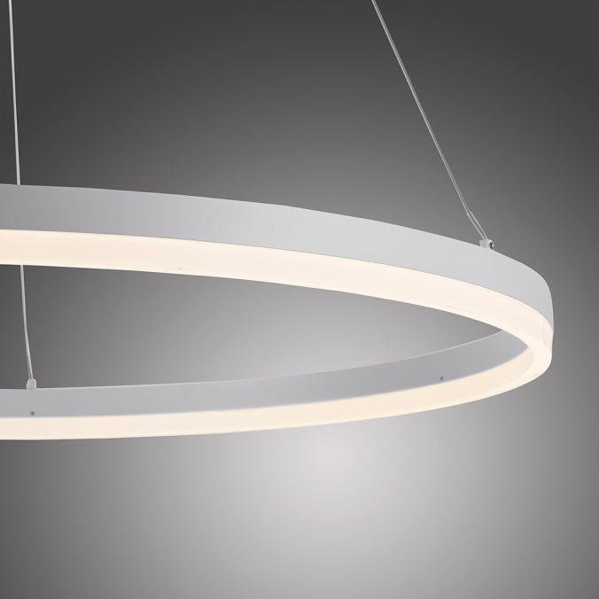 PN 2383-16 TITUS LED závěsné svítidlo 80x80, bílá, kruhové, stmívatelné, paměťová funkce, moderní SimplyDim 3000K - PAUL NEUHAUS (obrázek 4)