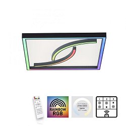 Obrázek pro produkt SERPENT LED stropní svítidlo hranaté, světelné scény, stmívatelné, paměťová funkce RGB+2700-6000K - PAUL NEUHAUS