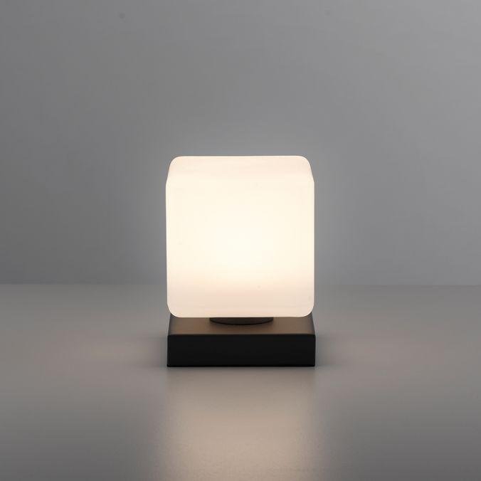 PN 4036-13 DADOA LED stolní lampa, antracit, tvar kostky, dotykový stmívač, nadčasový design 3000K - PAUL NEUHAUS (obrázek 3)