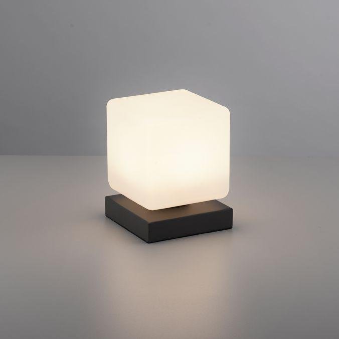 PN 4036-13 DADOA LED stolní lampa, antracit, tvar kostky, dotykový stmívač, nadčasový design 3000K - PAUL NEUHAUS (obrázek 5)