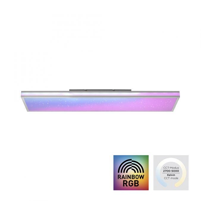 LD 14121-16 MARIO WHIT LED stropní svítidlo, změna barev, dálkový ovladač, stmívatelné RGB+2700-5000K - LEUCHTEN DIREKT / JUST LIGHT
