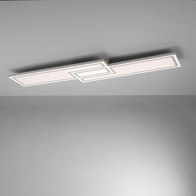 LD 14875-16 EDGING LED stropní svítidlo bílé ploché 110x28, dálkový ovladač, stmívatelné, CCT nastavení teploty barvy 2700-5000K - LEUCHTEN DIREKT / JUST LIGHT (obrázek 8)
