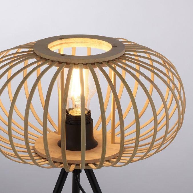 LD 11435-79 RACOON Stolní lampa, E27 pro LED žárovku, dřevo - LEUCHTEN DIREKT / JUST LIGHT (obrázek 7)