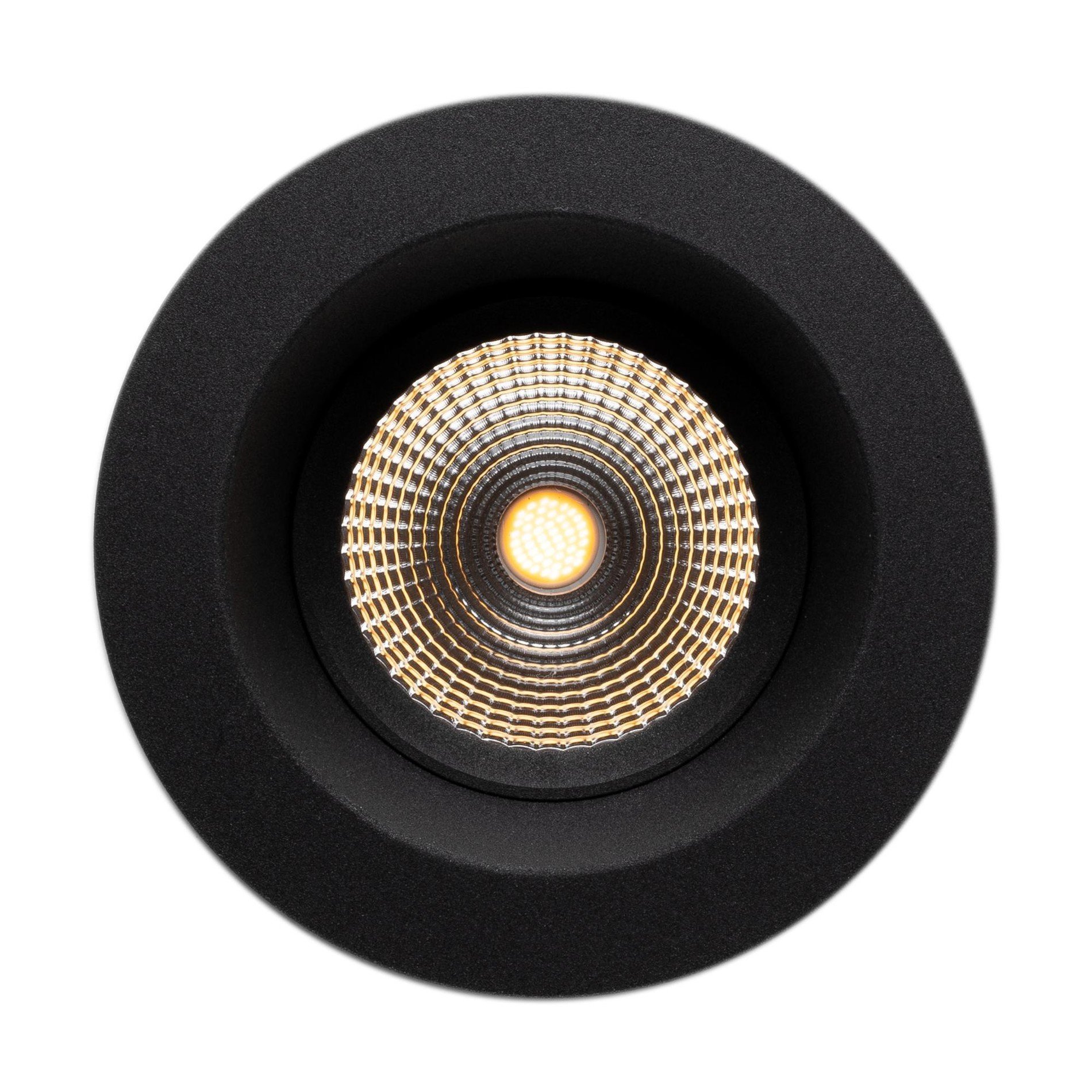 SLC SLC1127D Vestavné LED svítidlo OneSoft 8 W 220-240 V 3000 K DALI stmívatelné IP54 36° Ra90 černé - TLG