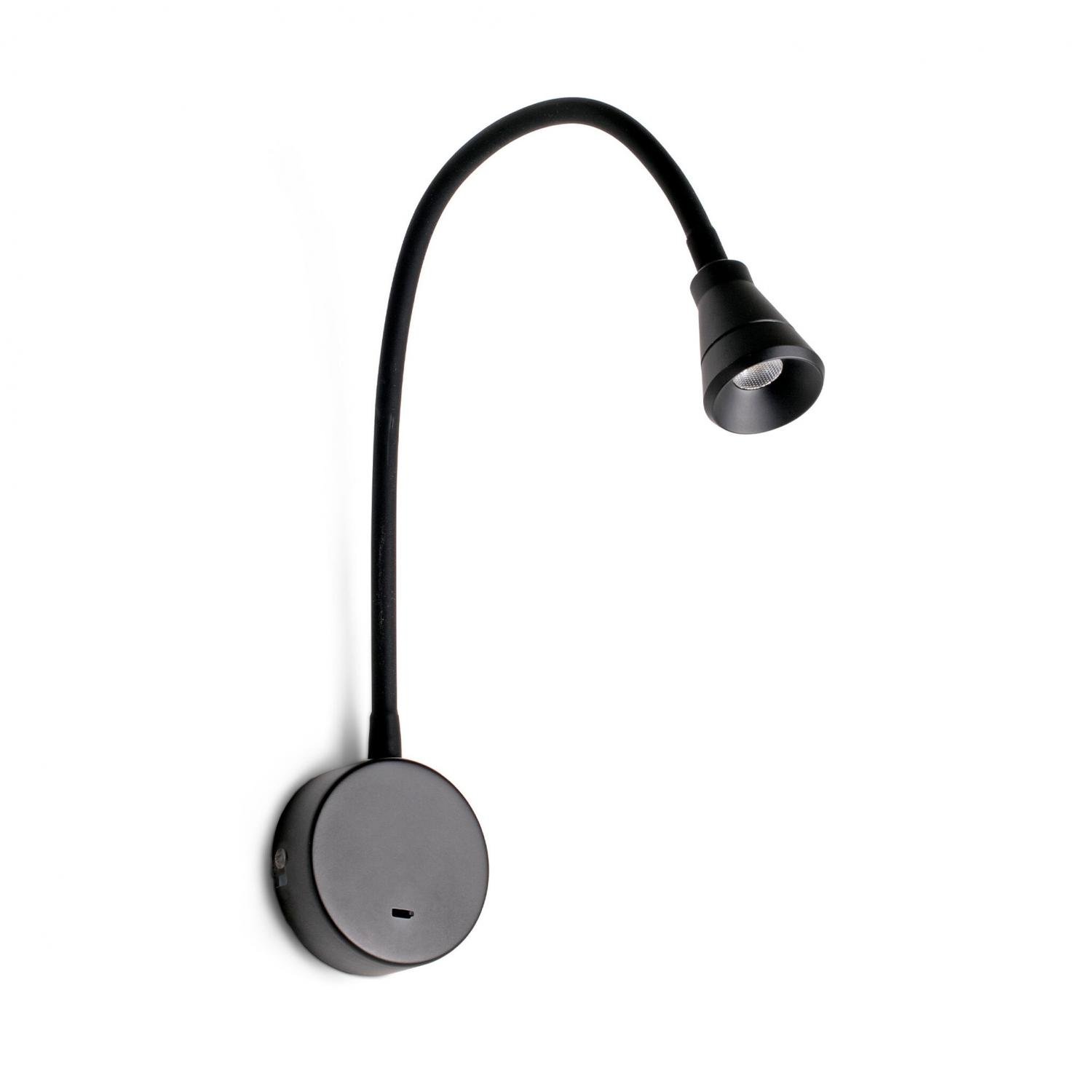 FARO 41030 BEL nástěnná lampa na čtení, černá - FARO