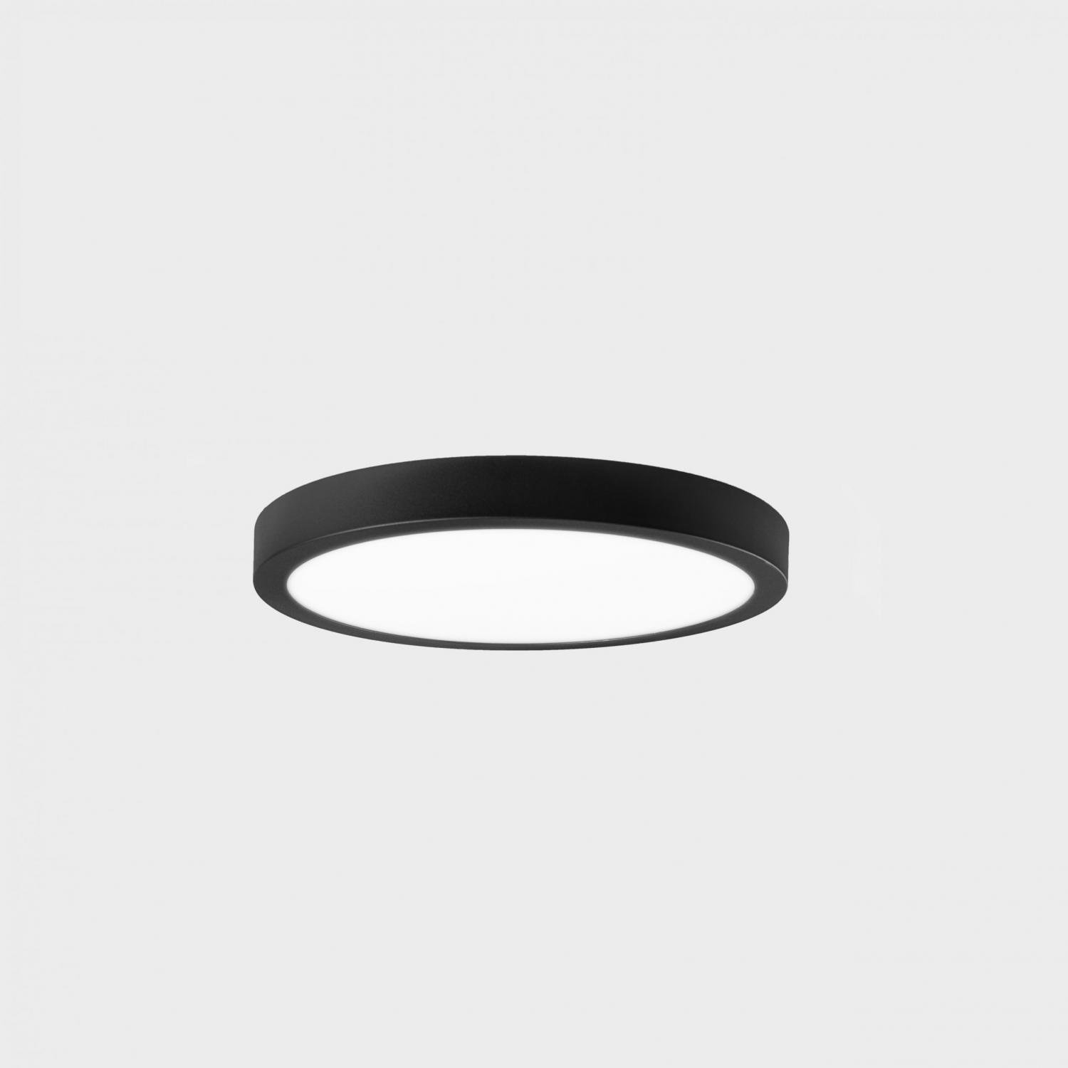 KHL K51700.02.SR.BK-BK.OP.ST.8.40.PC DISC SLIM stropní svítidlo černá 12 W 4000K fázové stmívání - KOHL-Lighting