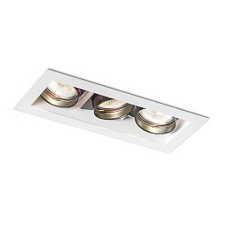 Obrázek pro produkt //  Zápustné svítidlo MONE III zápustná výklopná bílá 12V GU5,3 3x50 - RED - DESIGN RENDL