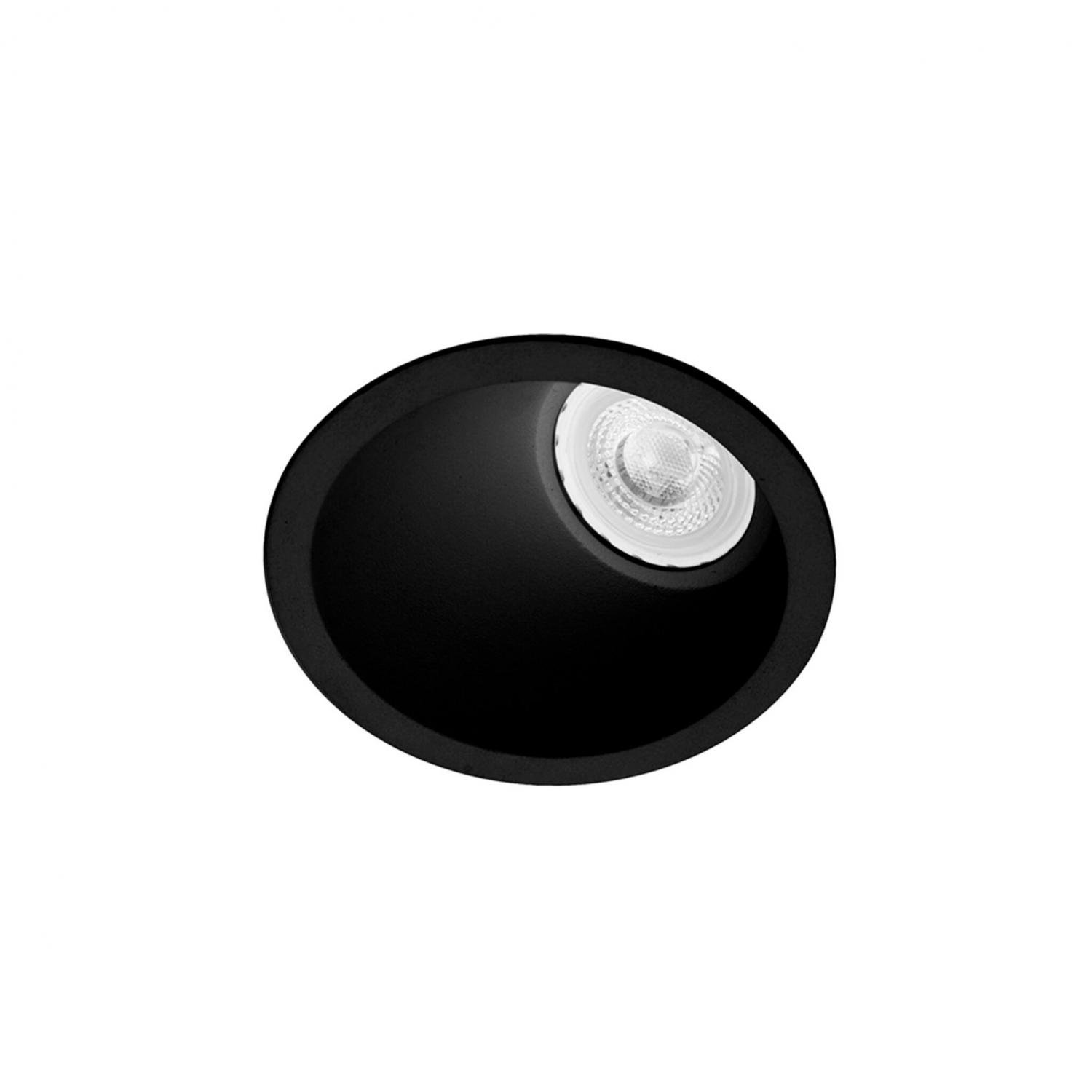 FARO 02100602 FRESH zapuštěné stropní svítidlo wall washer, černá, GU10 25st - FARO