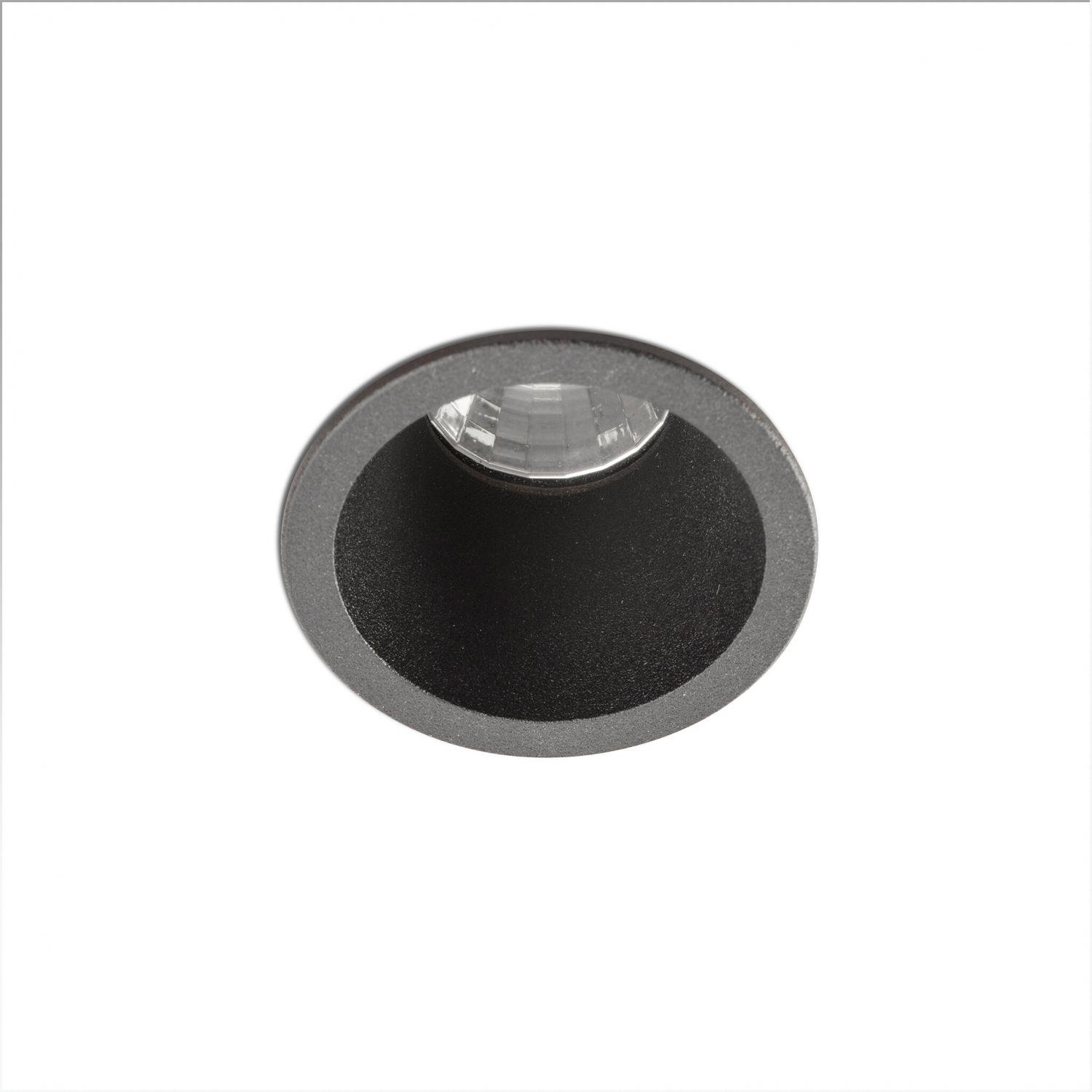 Levně FARO 02101002 FOX zapuštěné stropní svítidlo, černá, 2700K - FARO