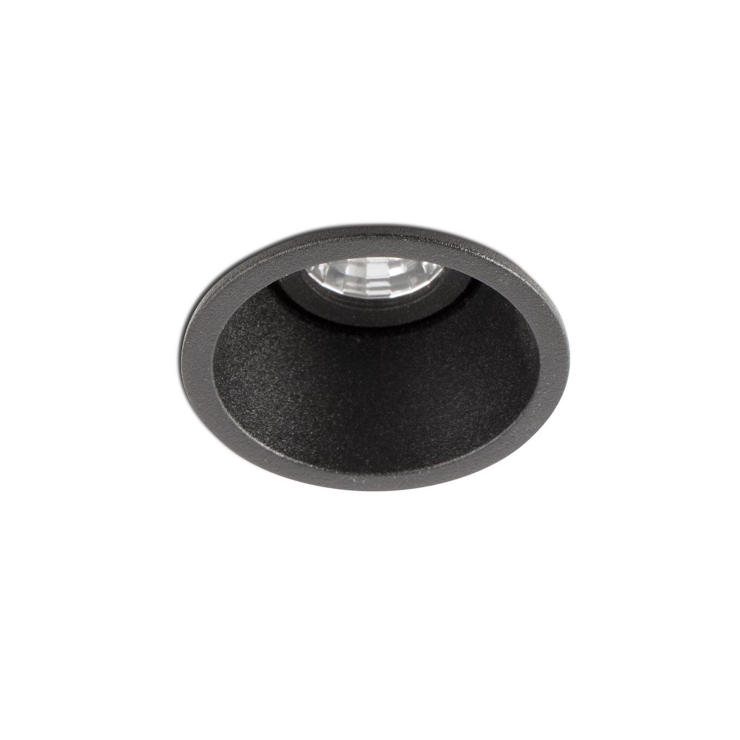 FARO 02101302 FOX 50 zapuštěné nastavitelné stropní svítidlo, černá, 2700K - FARO