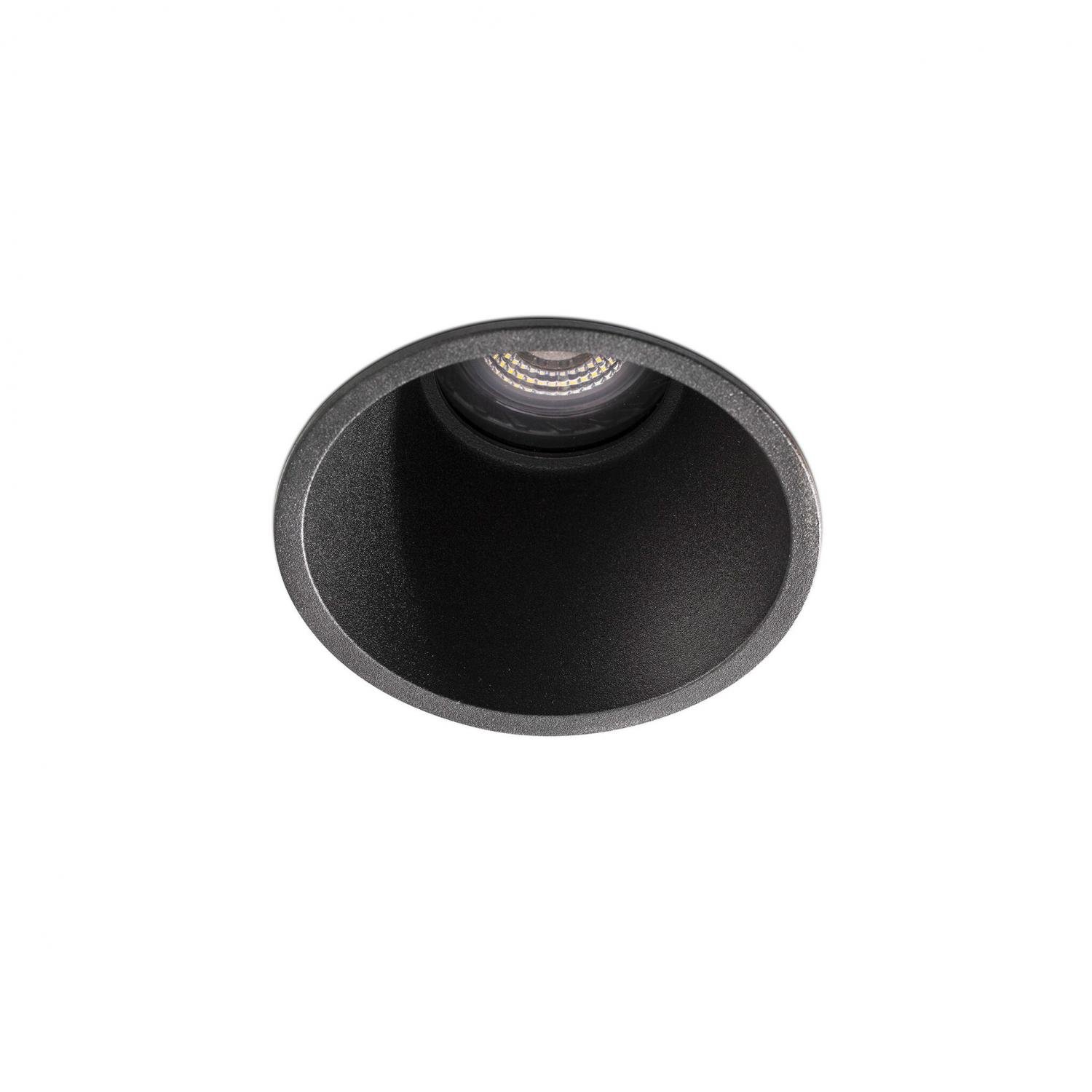 Levně FARO 02101402 FRESH zapuštěné stropní svítidlo, černá, GU10 IP65 - FARO