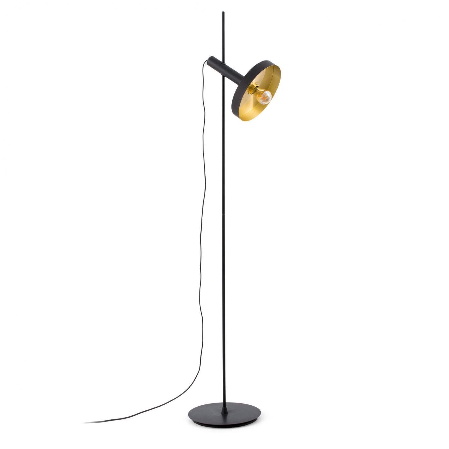 FARO 20164-95 WHIZZ černá/zlatá stojací lampa - FARO