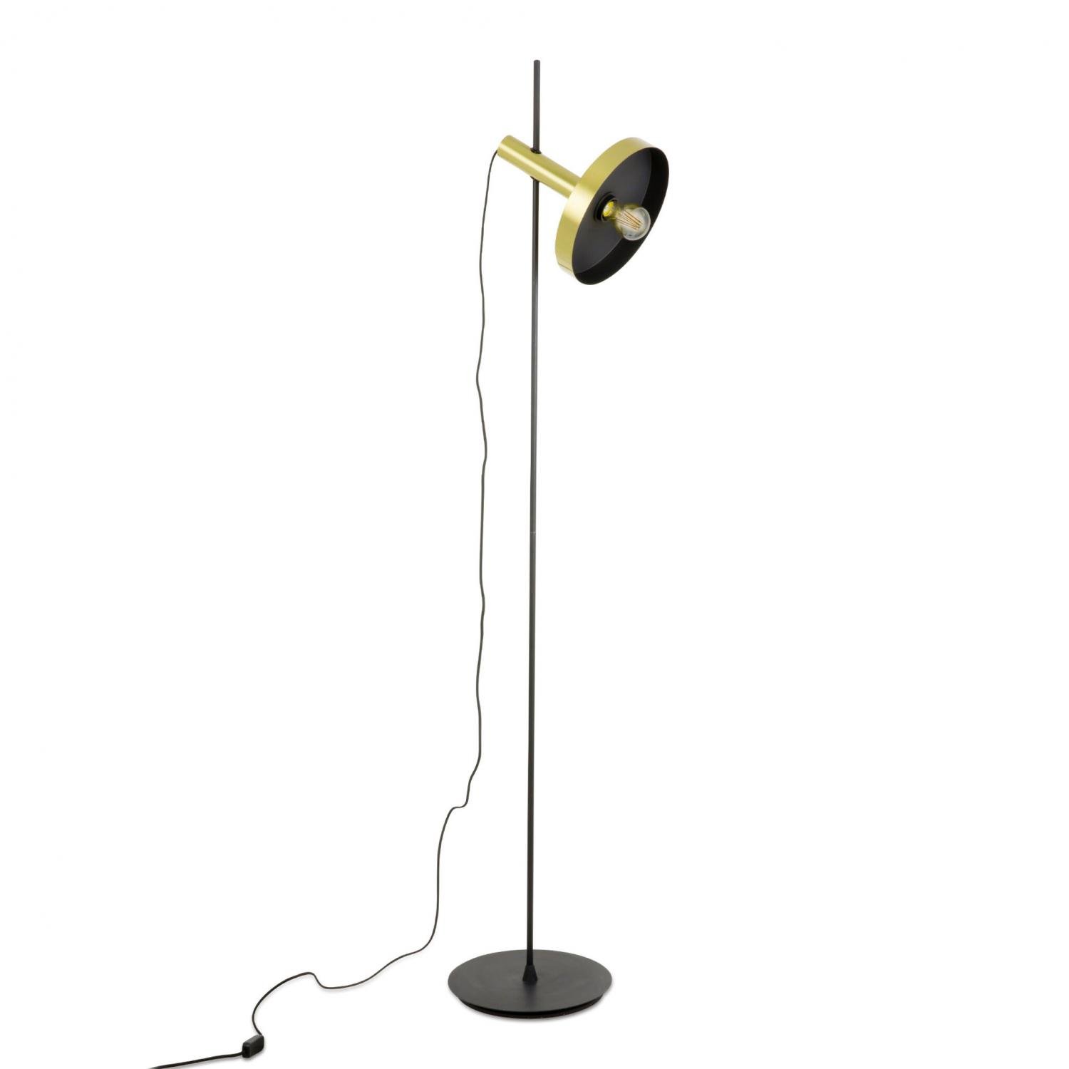 Levně FARO 20164-96 WHIZZ zlatá/černá stojací lampa - FARO