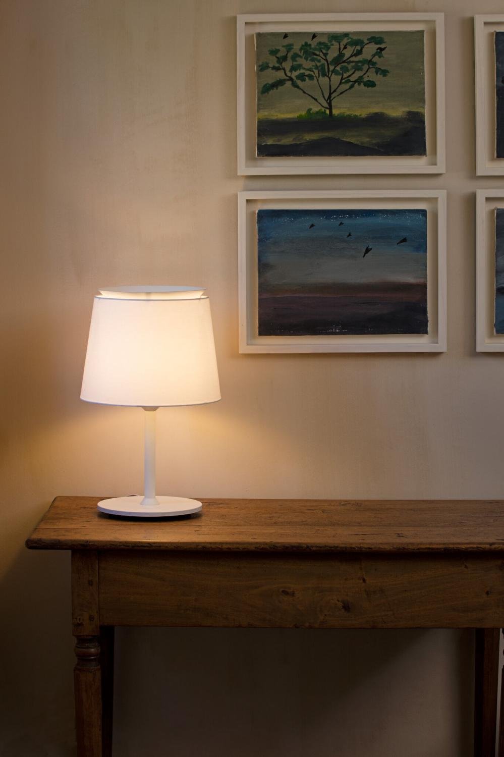 FARO 20304-82 SAVOY bílá stolní lampa - FARO (obrázek 3)
