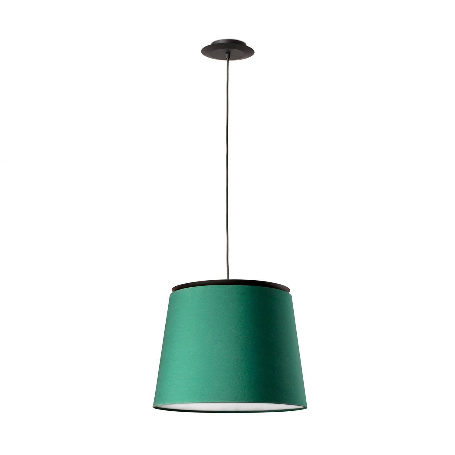 FARO 20309-91 SAVOY závěsné svítidlo, černá/zelená - FARO