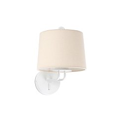 Obrázek pro produkt MONTREAL nástěnná lampa, bílá/béžová - FARO