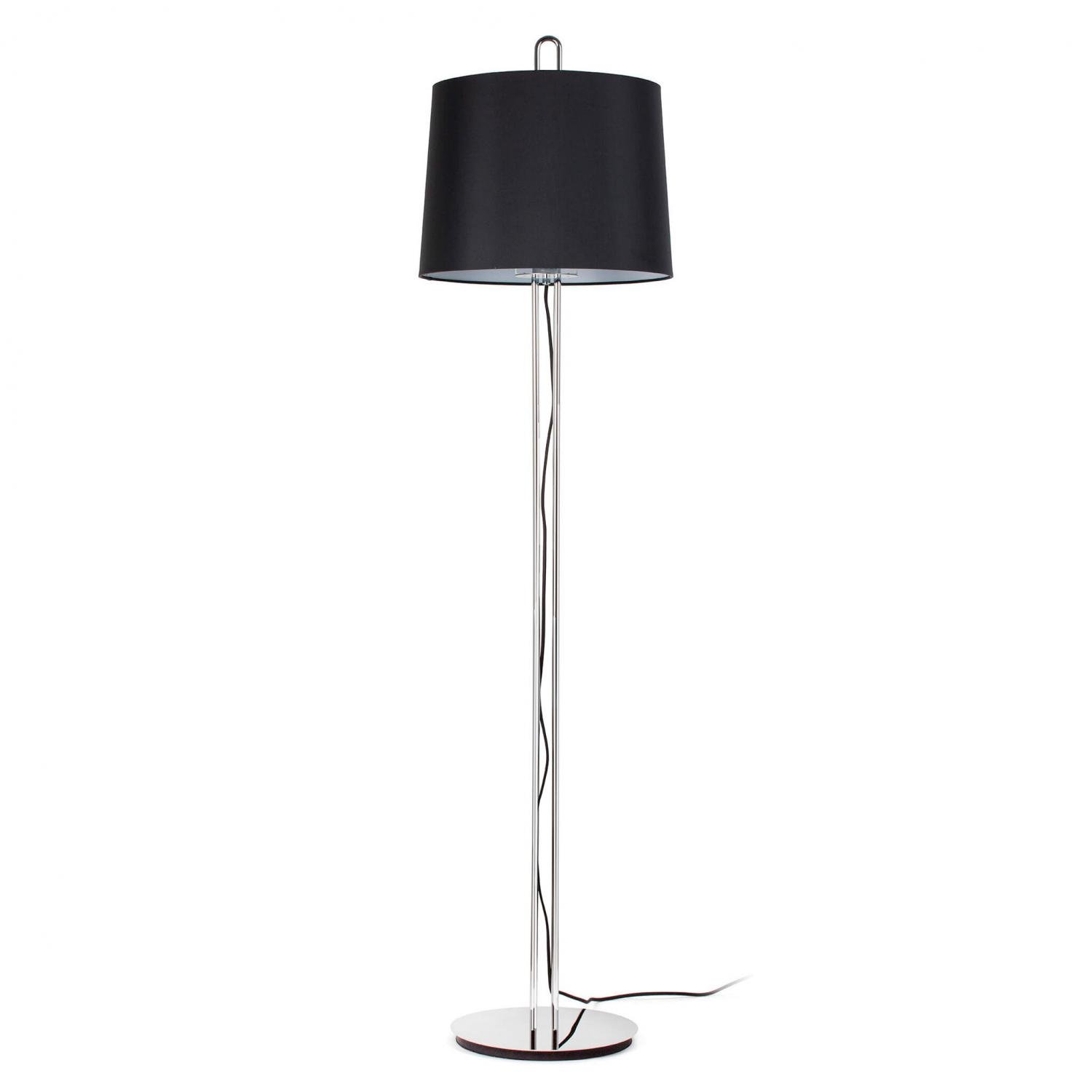 Levně FARO 24037-09 MONTREAL chrom/černá stojací lampa - FARO
