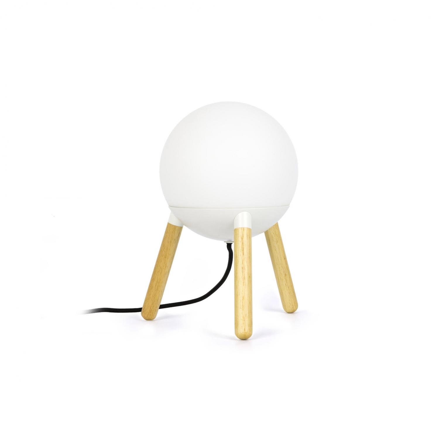 Levně FARO 28211 MINE PC bílá stolní lampa - FARO