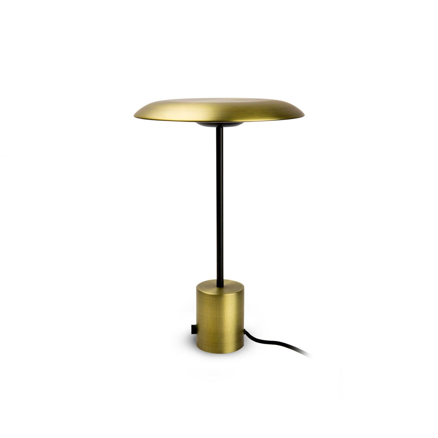 Levně FARO 28387 HOSHI zlatá a černá stolní lampa - FARO
