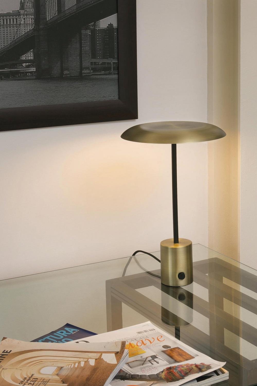 FARO 28387 HOSHI zlatá a černá stolní lampa - FARO (obrázek 4)