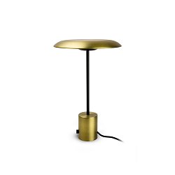 Obrázek pro produkt HOSHI zlatá a černá stolní lampa - FARO