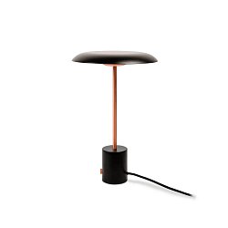 Obrázek pro produkt HOSHI černá a broušená měď stolní lampa - FARO