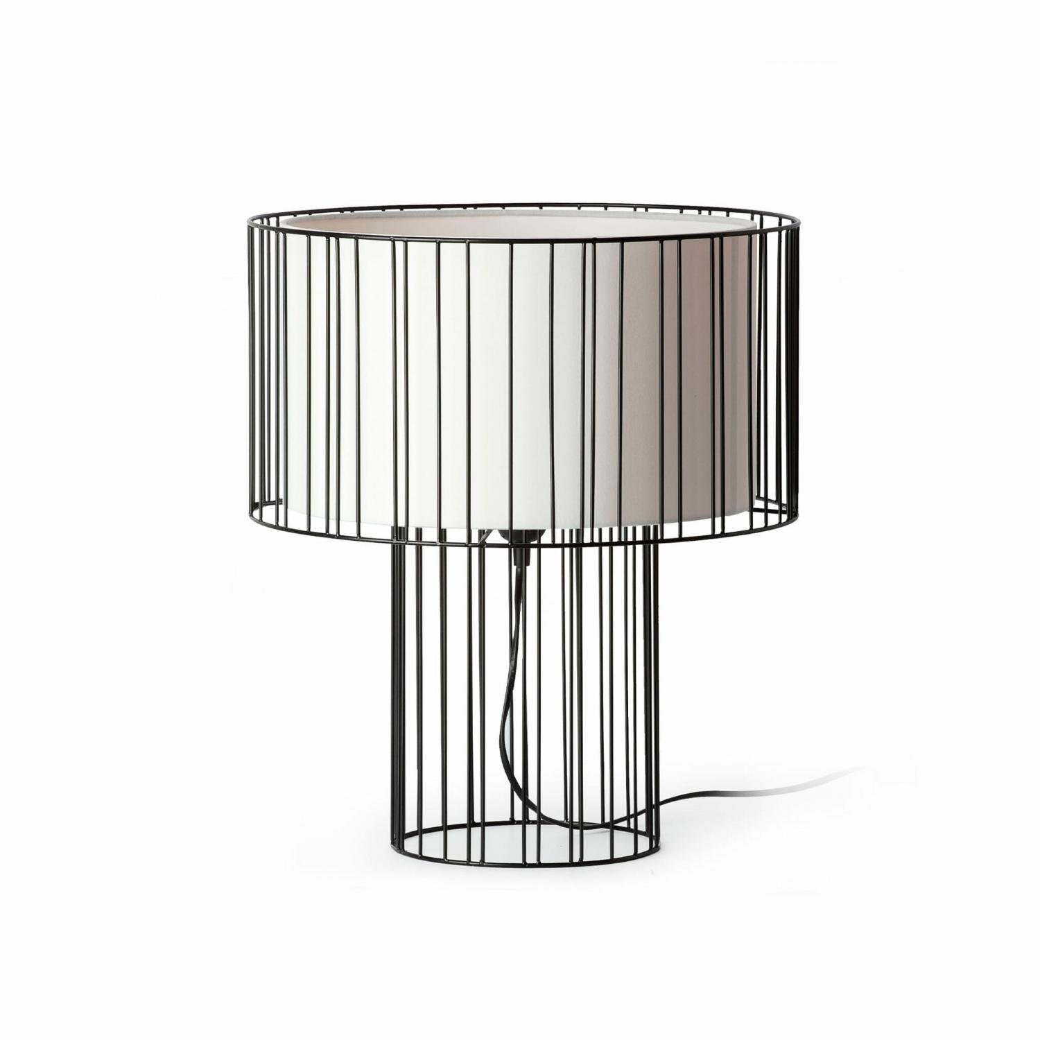 Levně FARO 29311 LINDA černá stolní lampa - FARO