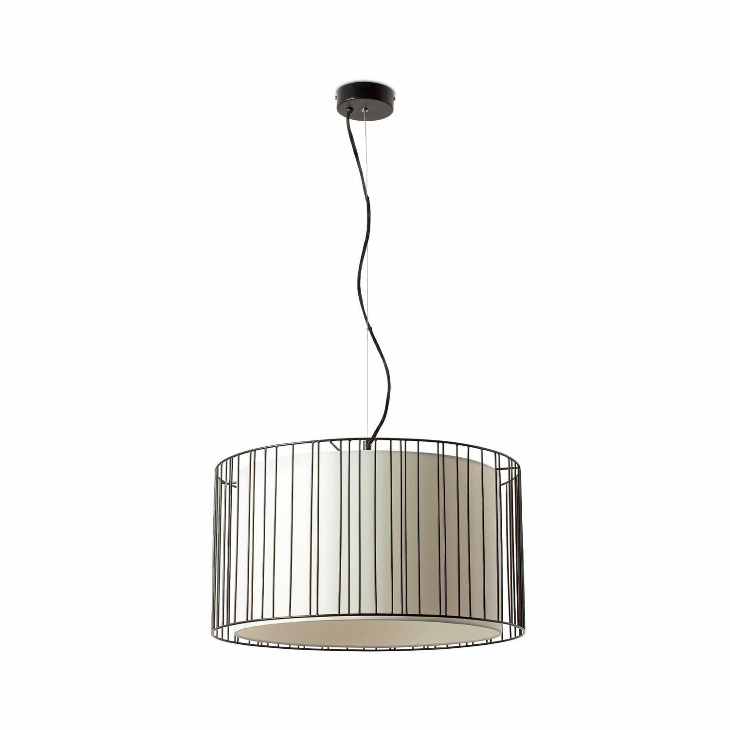 FARO 29313 LINDA závěsné svítidlo, černá - FARO