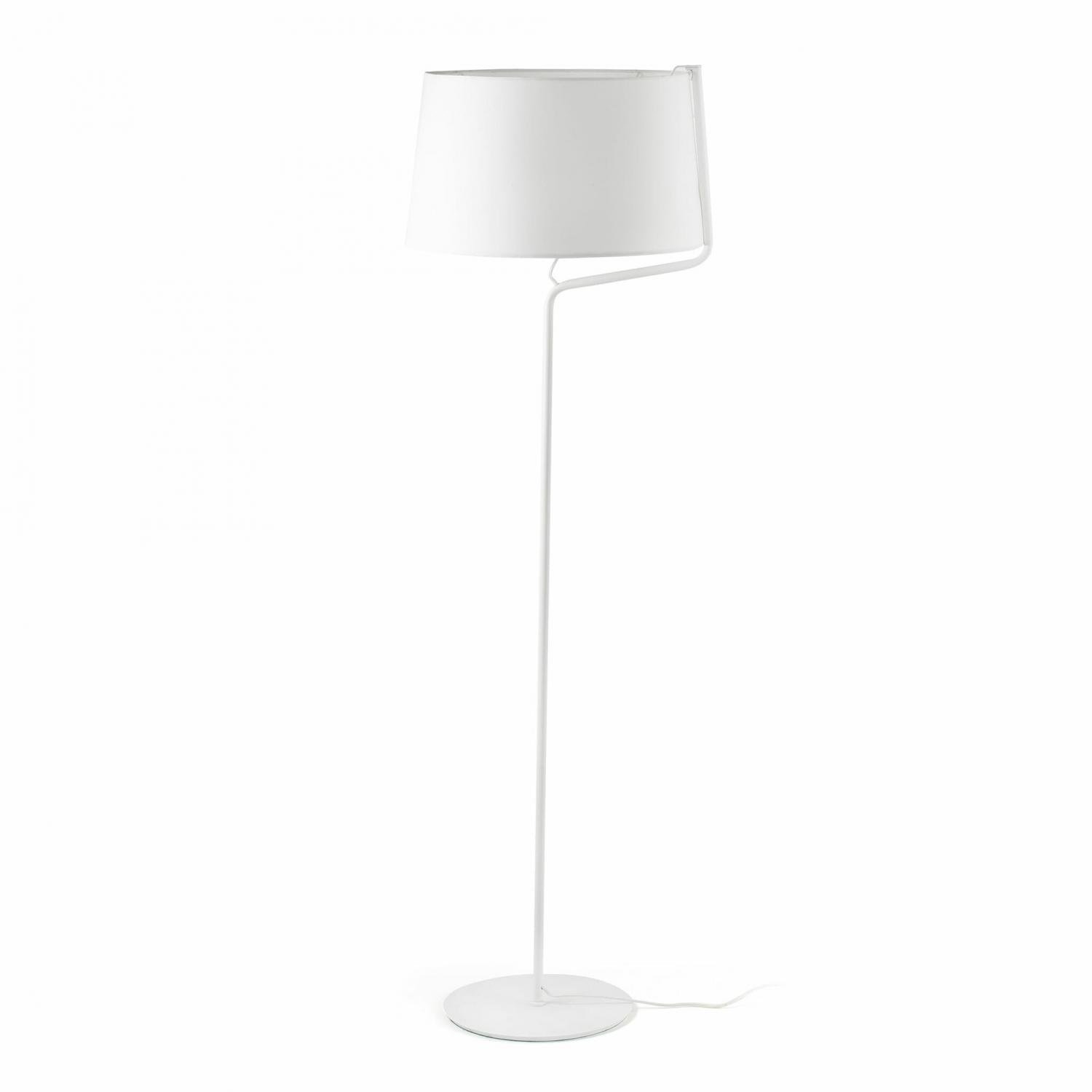Levně FARO 29335 BERNI bílá stojací lampa - FARO