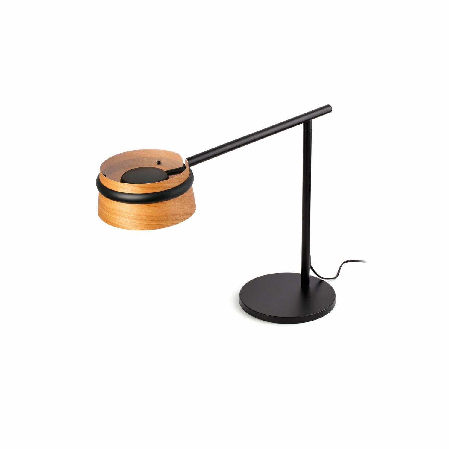 Levně FARO 29568 LOOP černá stolní lampa s klipem - FARO