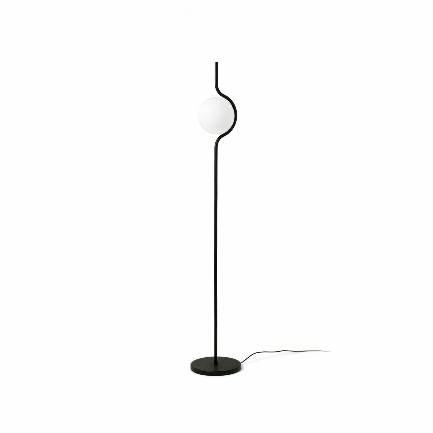 Levně FARO 29698 LE VITA černá stojací lampa stmívatelná - FARO